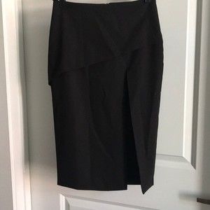 Black Midi Skirt